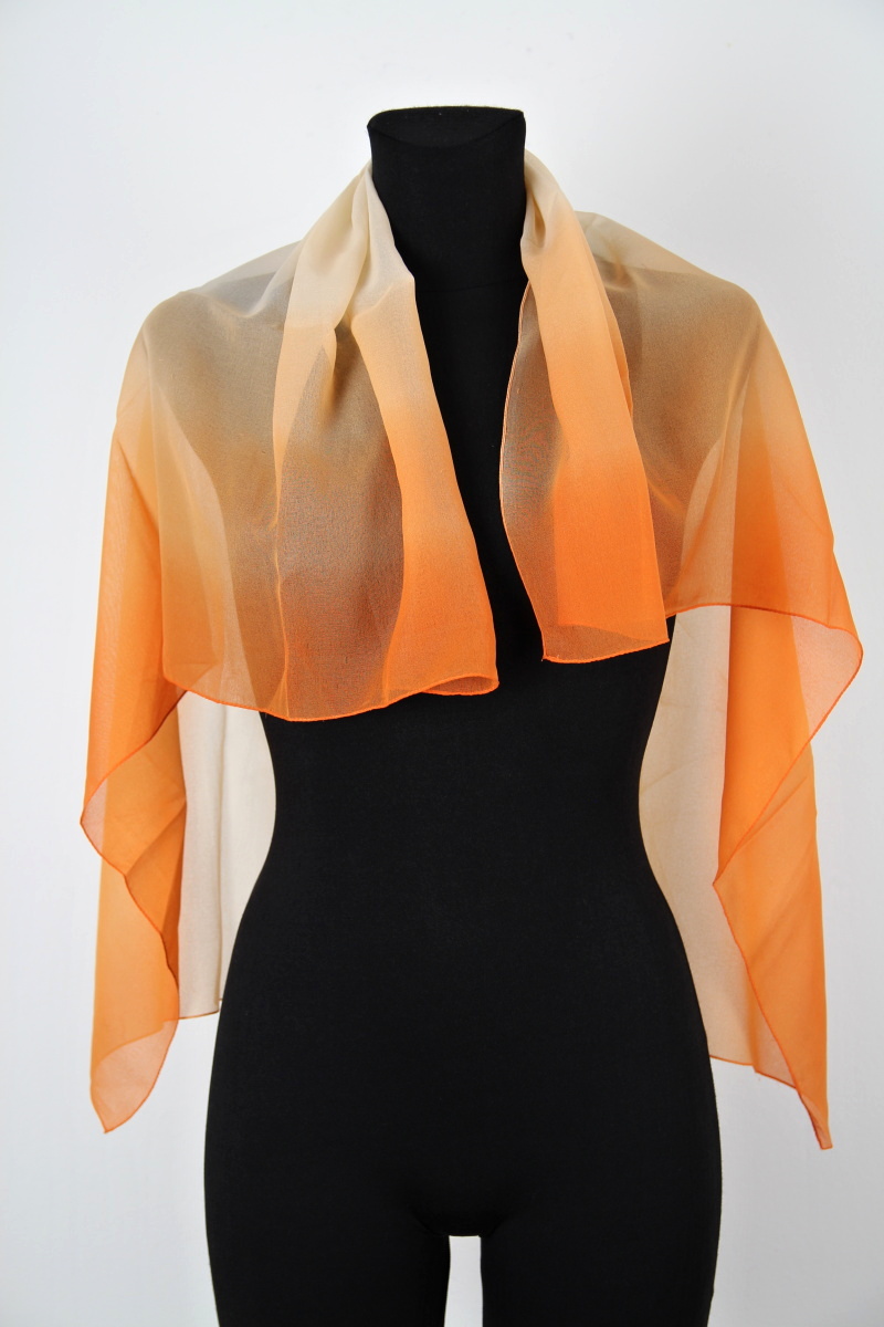 Oranžový šátek