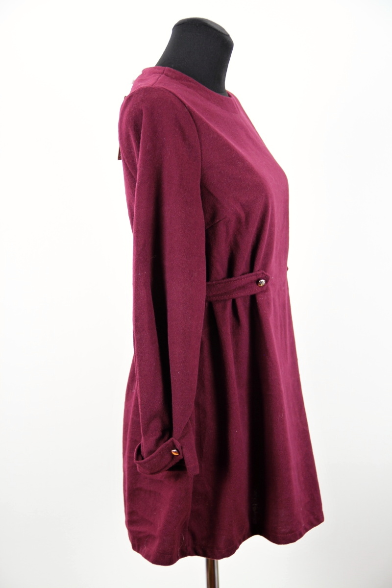 Bordó šaty, Xuanxuan fashion