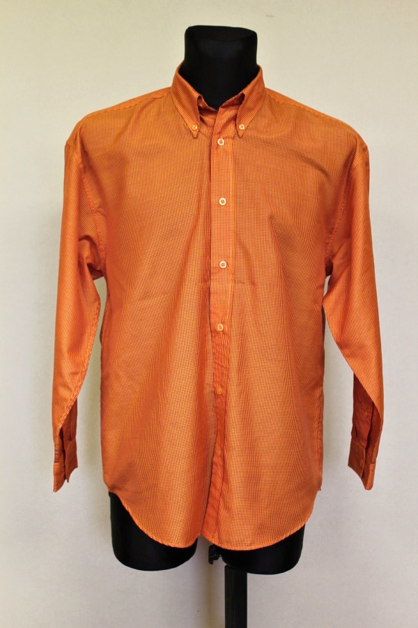 Oranžová košile  Silver Stripe 