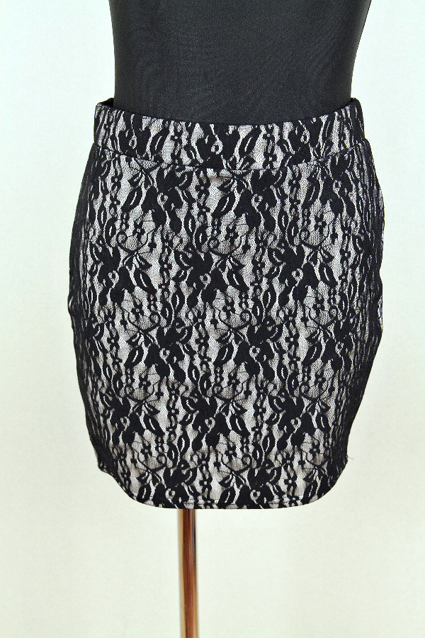 Černobéžová sukně  Amisu 