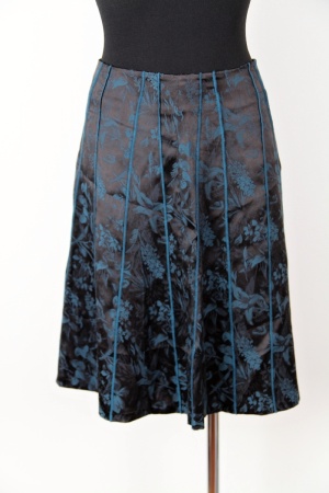 Černozelená sukně