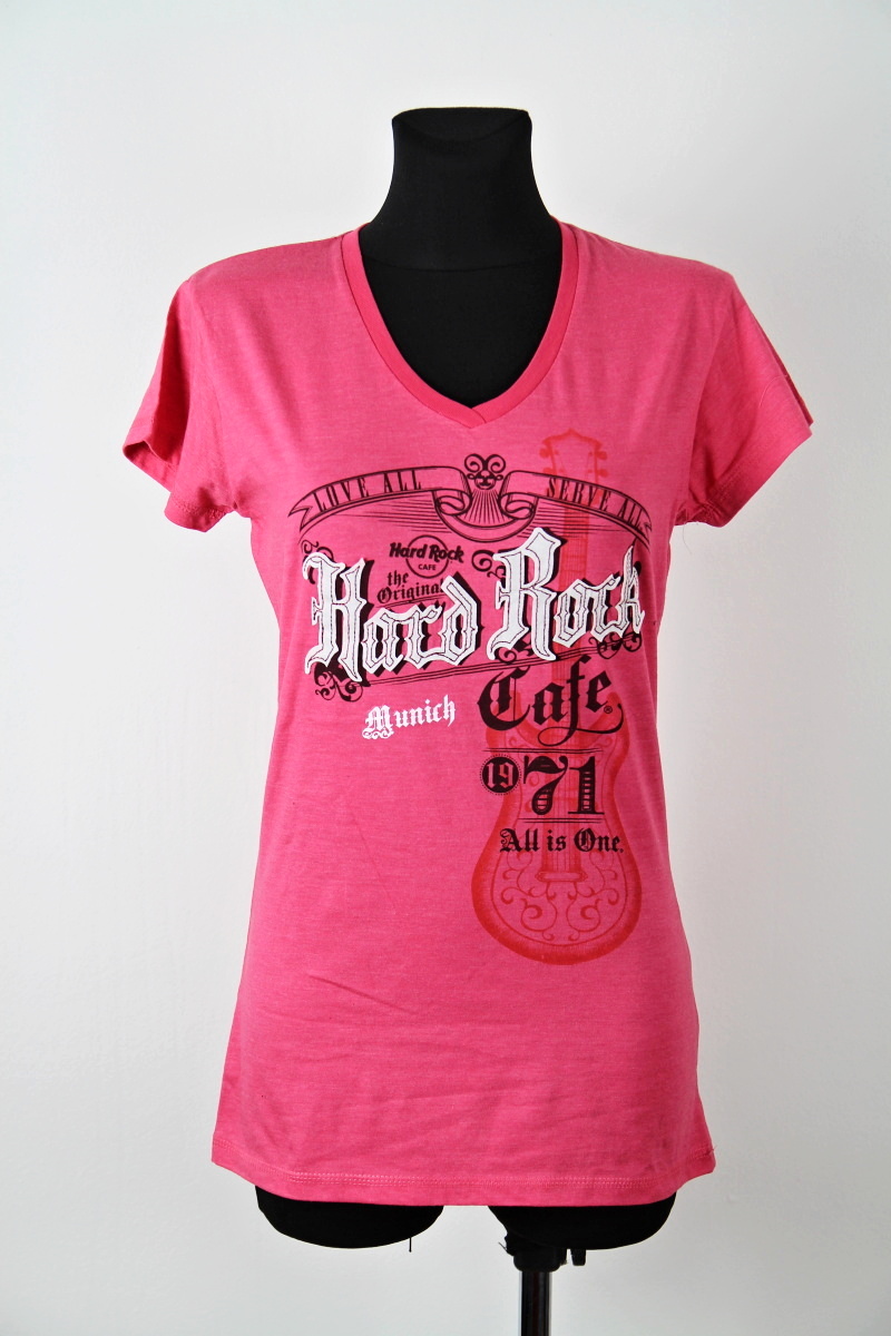 Růžové tričko  Hard Rock 