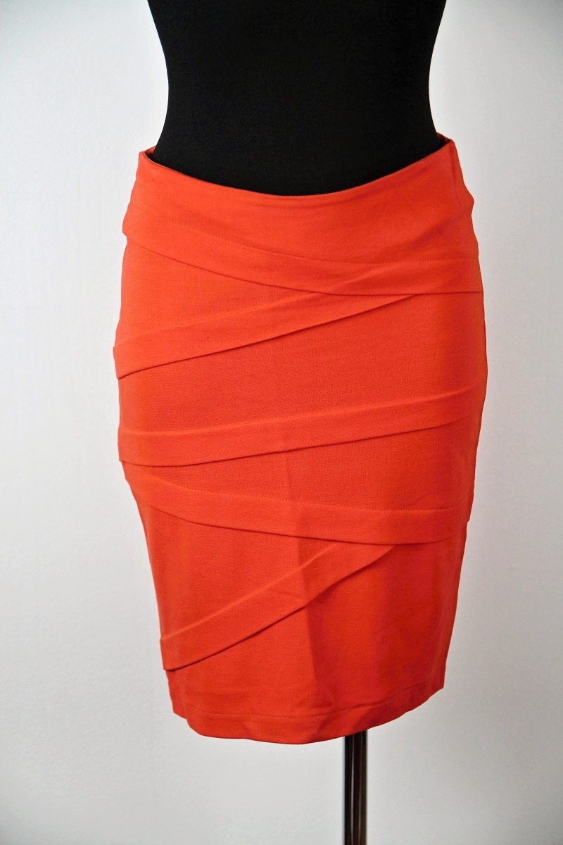 Oranžová sukně  Esprit 