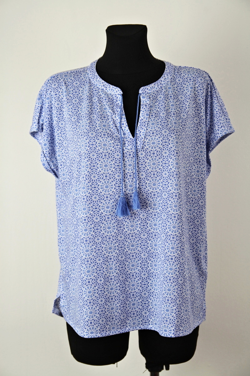 Modré tričko  Woman by tchibo 