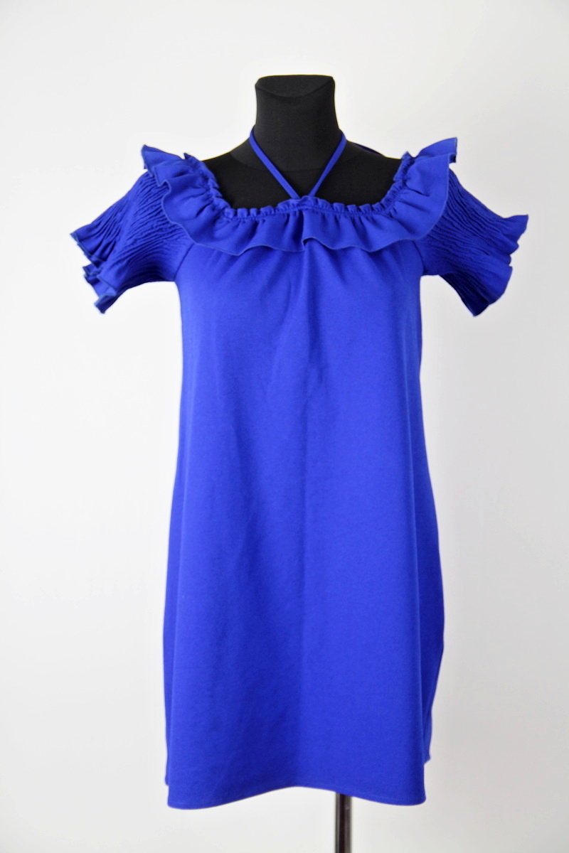 Modré šaty  Zara Woman 