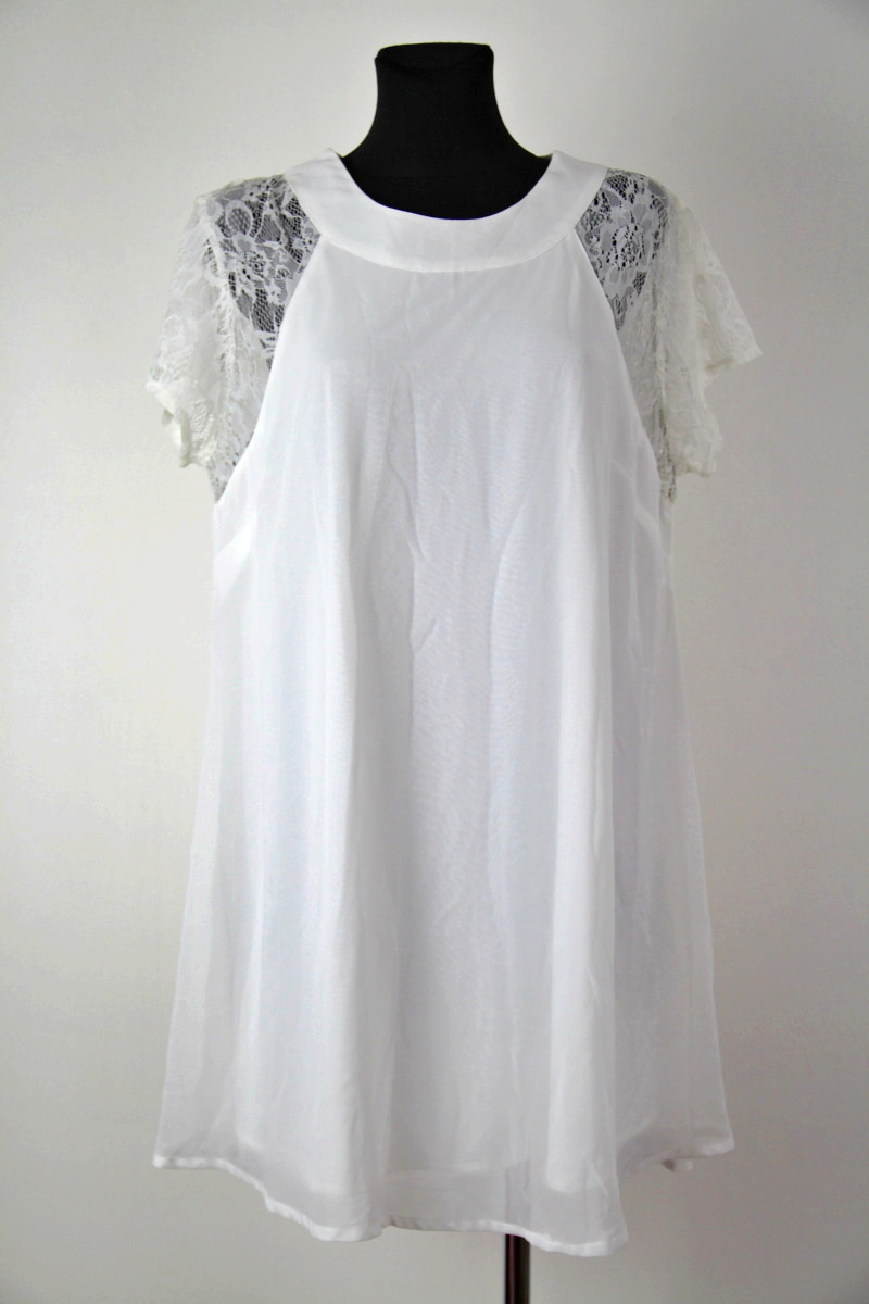 Bílé šaty  Simply Be 