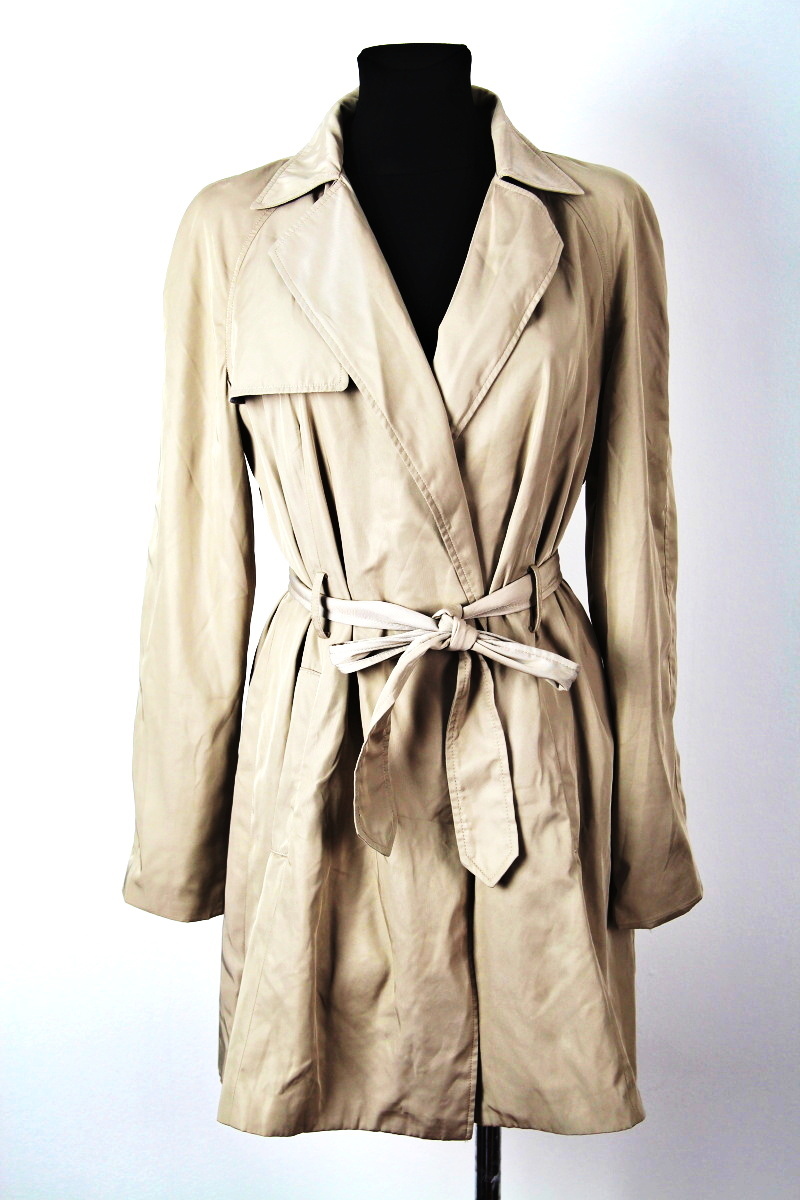 Béžový kabát  Zara Basic 
