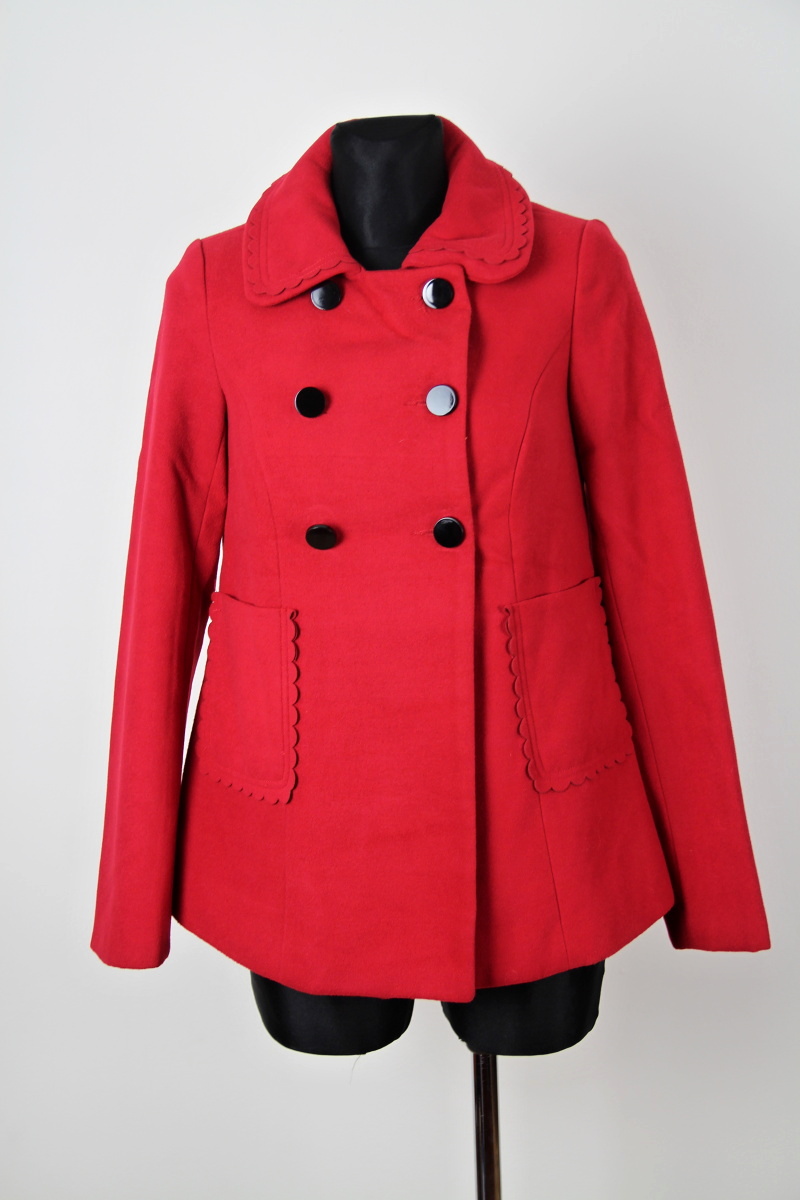 Červený kabát  New look 