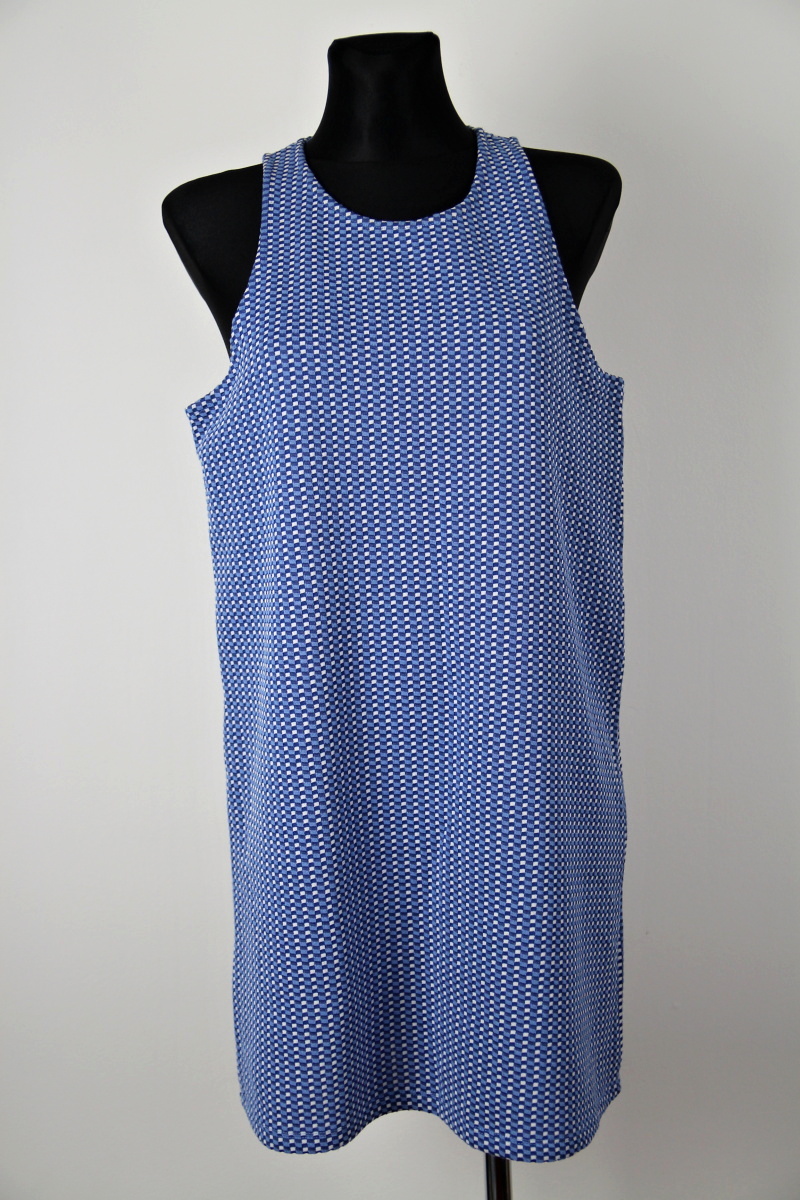 Modré šaty  Zara Trafaluc 
