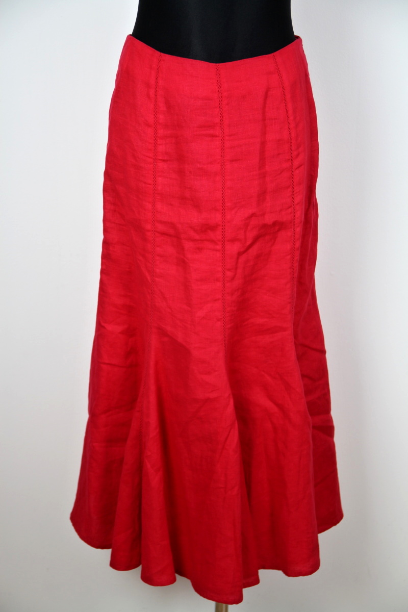 Červená sukně  Madelene 