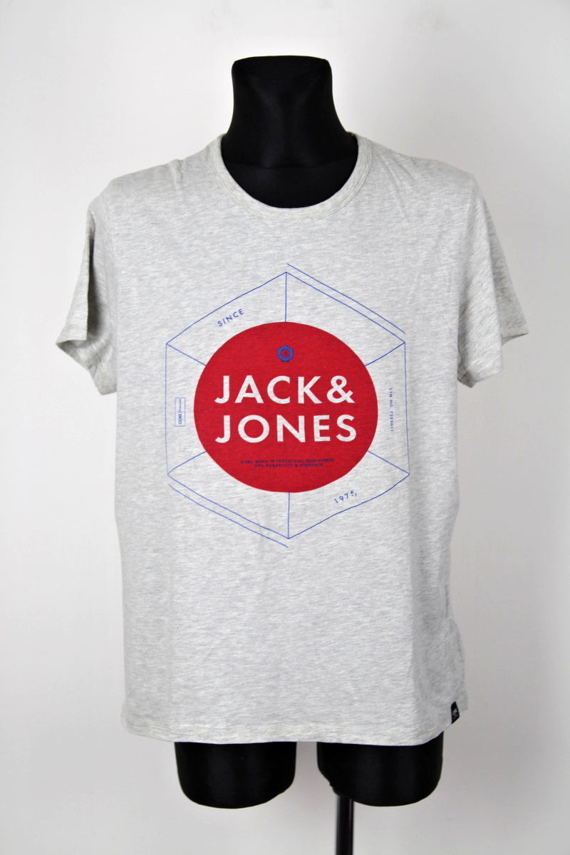 Šedé tričko  Core by Jack&Jones 