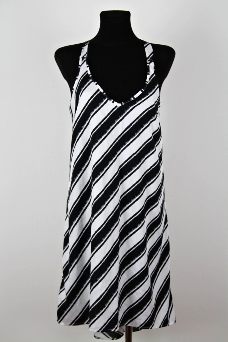 Černobílé šaty  H&M 