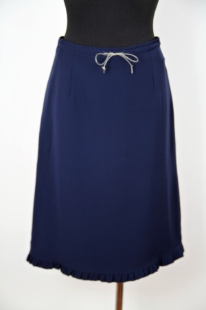 Modrá sukně