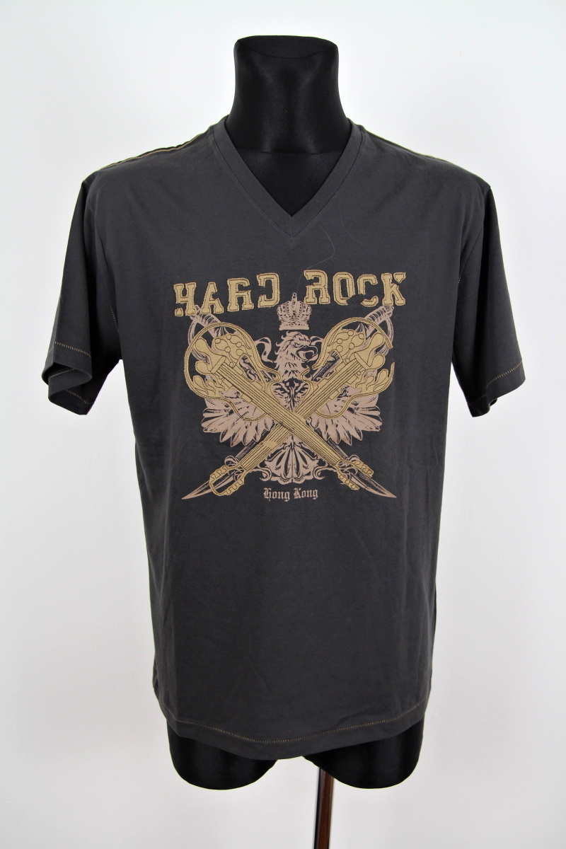 Hnědé tričko  Hard Rock 