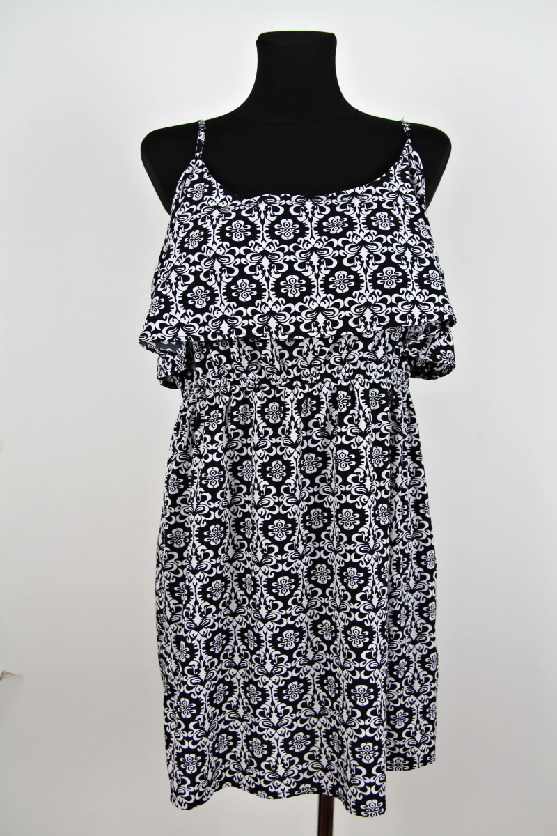 Černobílé šaty  Pep&CO 