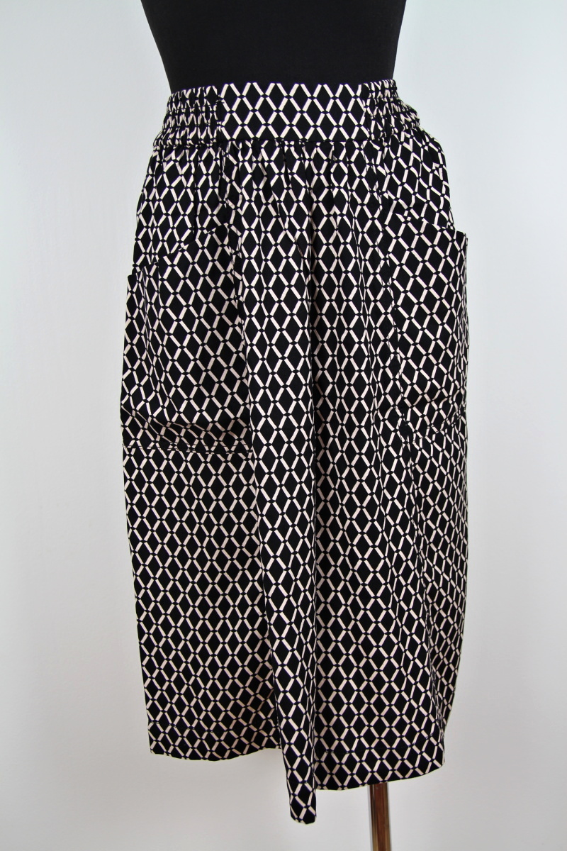 Černobéžová sukně  H&M 