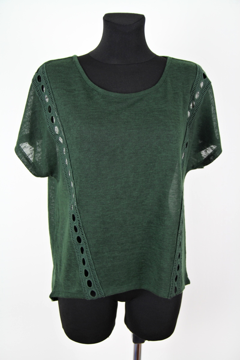 Zelený svetřík  H&M 