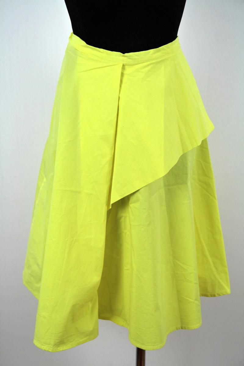 Žlutá sukně  Zara Basic 