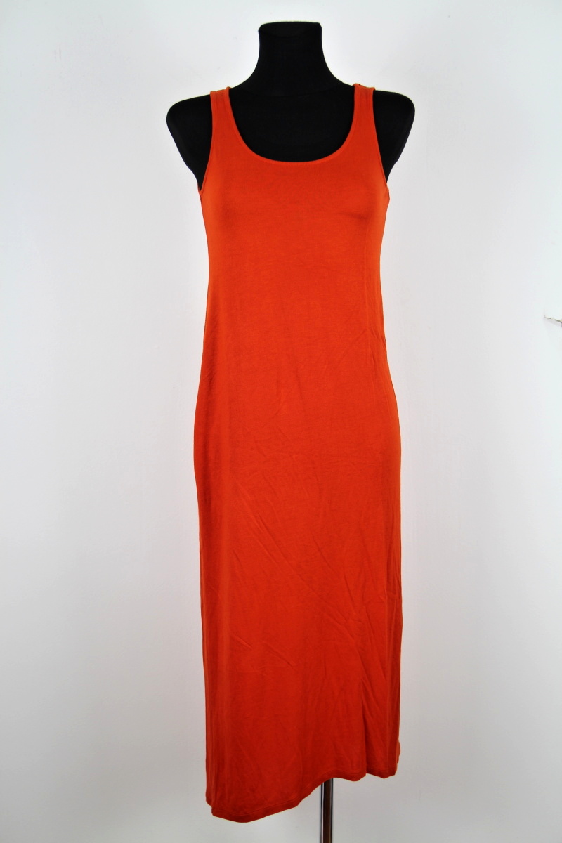 Oranžové šaty  Basic 