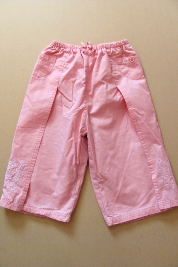 Růžové kalhoty  Baby club 